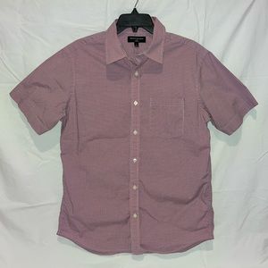 Banana Republic Button Down Short Sleeve Shirt Size Large